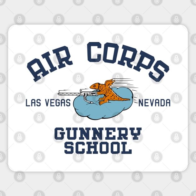 Mod.1 Air Forces Corps Gunnery School Magnet by parashop